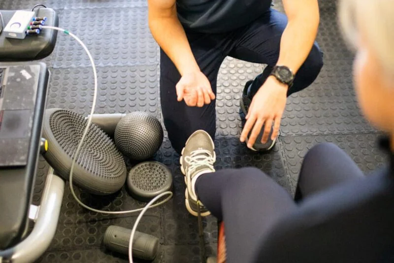 Physical assessment in progress